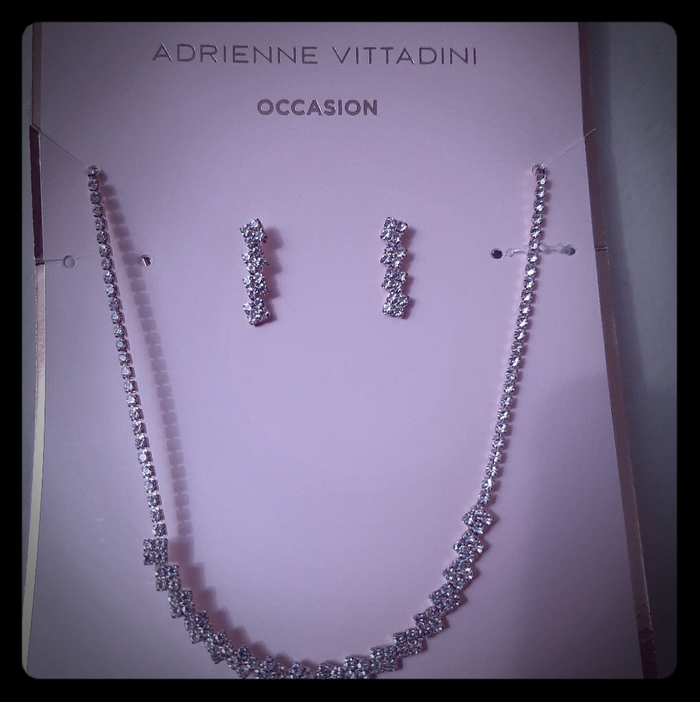 Necklace and earrings